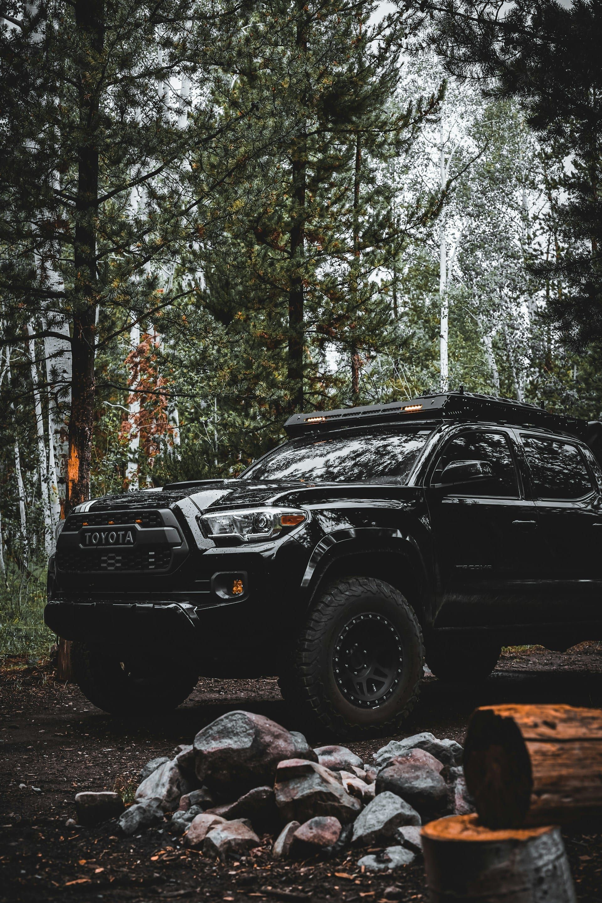 Toyota Tacoma in forest setting — N300/N400 platform